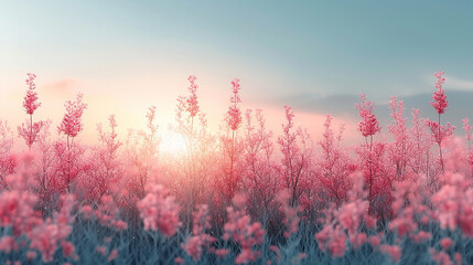 Natural and floral quiet background with artificial tones 