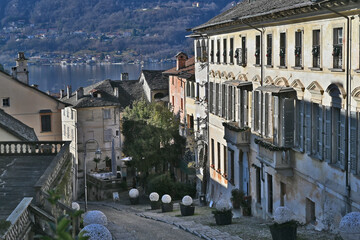 Antiche case e vie di Orta San Giulio - Piemonte