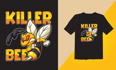 Killer Bee T-shirt Design