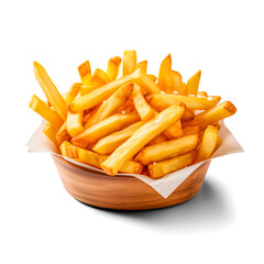 portion of French fries accompanied by sauce in PNG