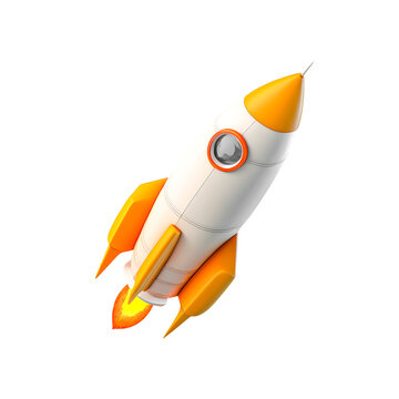 Space rocket in PNG