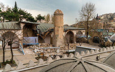 mosque in Kahramanmaras, earthquake