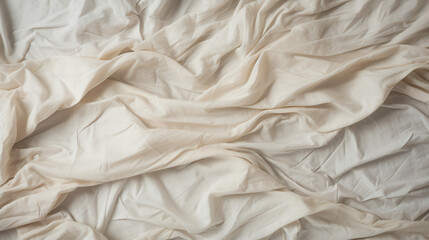 Messy bedding sheet