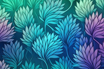 aquamarine, thistle, darkturquoise gradient soft pastel line pattern vector illustration
