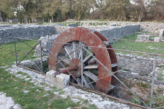 Altilia - Mulino ad acqua al Parco Archeologico di Sepino
