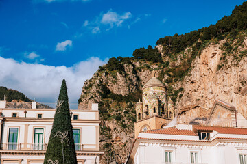 Amalfi Coast, traveling in Italy, landscapes and nature.