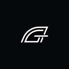 Abstract GA and AG Logo
