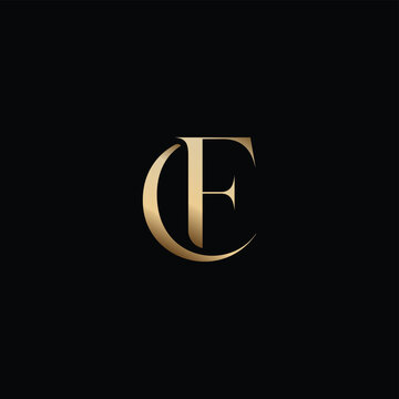 CF and FC Luxury Logo