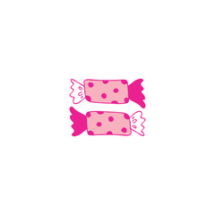 Pink Candy Twin Logo