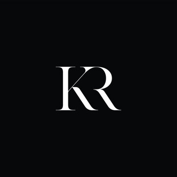Monogram KR Logo.
