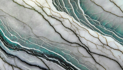 Naklejka premium Oryginalna tekstura z kamienia naturalnego howlit, dekoracyjna płytka generative ai