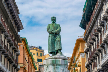 Statue dans le centre de Naples