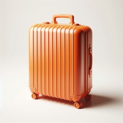 suitcase for travel  on white
