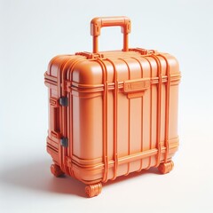 suitcase for travel  on white
