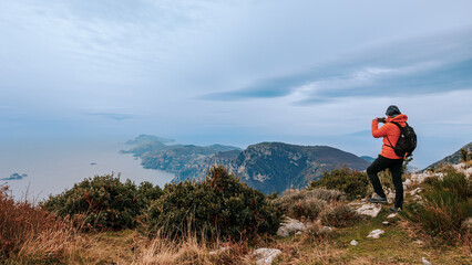 Amalfi Coast, traveling in Italy, landscapes and nature.