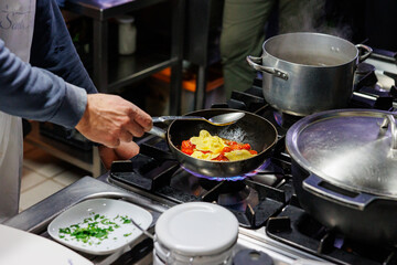 Pasta making, food in Italy, Amalfi Coast region, traveling.