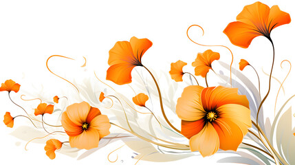 There is a picture of a flower arrangement with orange and white flowers,,
Vibrant Orange and White Flower Arrangement