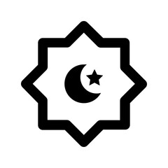 islam line icon