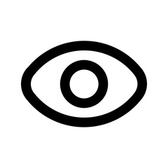 vision line icon