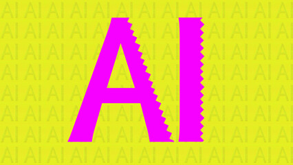AI pink yellow