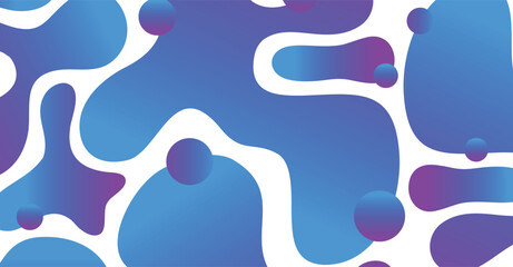 Abstract liquid wave with colorful background