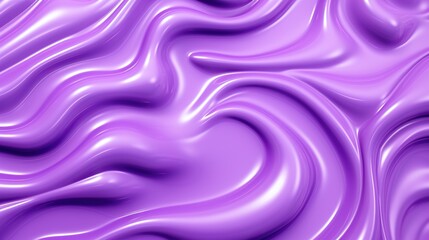 a purple liquid of the form of wave