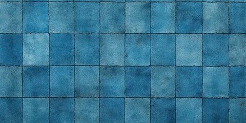 Azure square checkered carpet texture