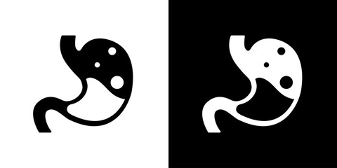 Health icon. Hospital icon. Internal organs icon. Body icon. Limb. Black icon.