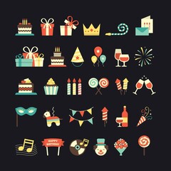 Set Birthday Icons