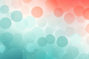 crimson, teal, honeydew gradient soft pastel dot pattern vector illustration