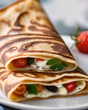Savoury Dutch Pannenkoeken