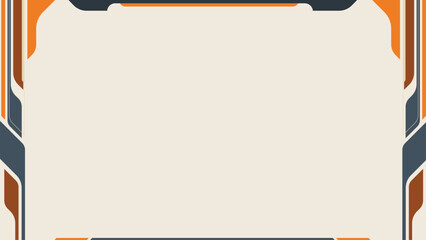 Background template flat design vintage color 