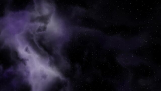 mystische intergalaktische Nebelschwaden im Universum, Rauch, Wolken, Weltall