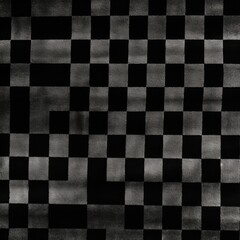 Black square checkered carpet texture