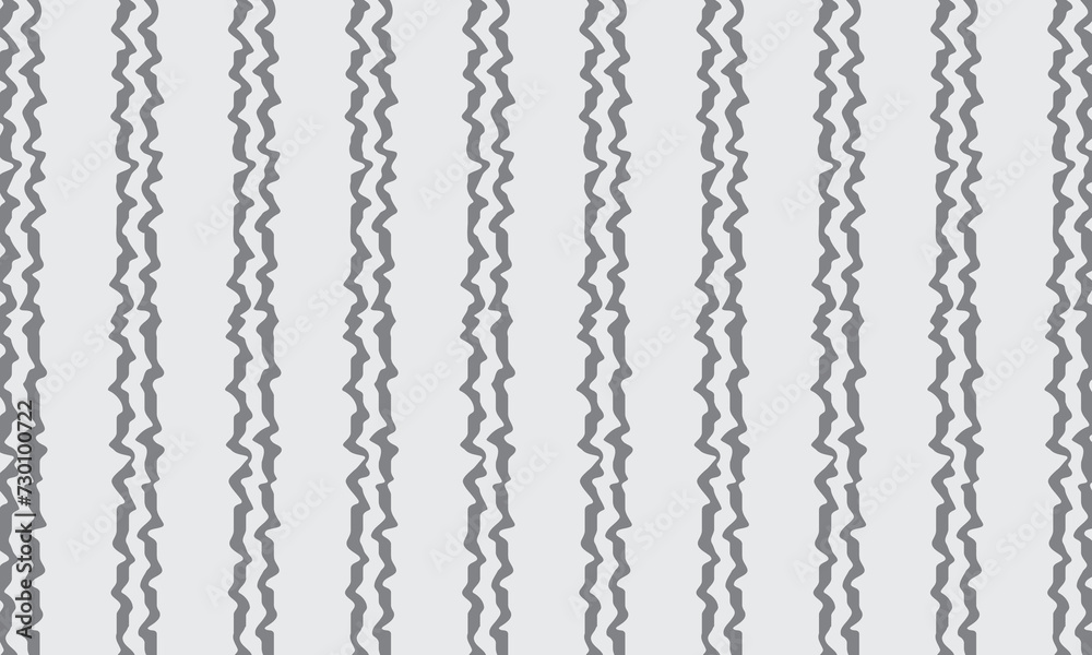 Poster abstract seamless repeatable vertical grey warp line pattern.