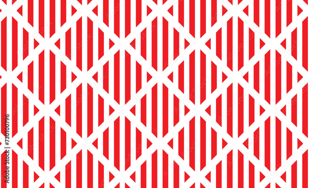 Poster abstract seamless repeatable red rectangle line pattern.