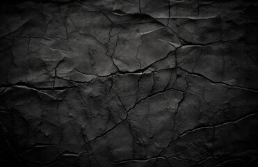 old cracked wall texture, black and white abstract background - obrazy, fototapety, plakaty