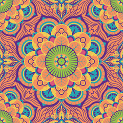 Abstract Modern Mandala Pattern Background