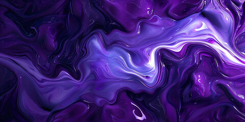 Fototapeta premium wavy purple and blue abstract background, in the style of marble, liquid metal, abstract