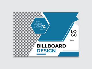 Professional Bill Board Design Background For Display/Promote Brands/Agency