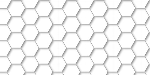 	
White Hexagonal Background. Luxury White Pattern. Vector Illustration. 3D Futuristic abstract honeycomb mosaic white background. geometric mesh cell texture. modern futuristic wallpaper.