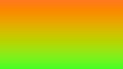 vivid combination of bright orange and Neon Green solid color linear gradient background
