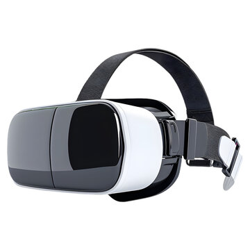 3D Rendering of a Metaverse VR Glasses on Transparent Background - Ai Generated