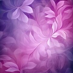 Fototapeta na wymiar darkorchid soft pastel gradient modern background with a thin barely noticeable floral ornament