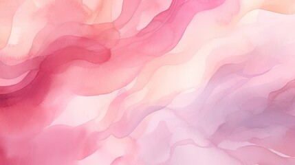 Fototapeta premium Abstract Pastel Pink Watercolor and Oil Painting Illustration, Soft Artistic Background