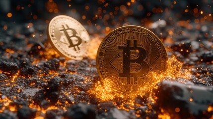 Bitcoin Kryptow&auml;hrung digital Geld B&ouml;rse