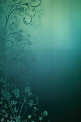 darkseagreen soft pastel gradient modern background with a thin barely noticeable floral