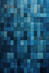 Blue paterned carpet texture