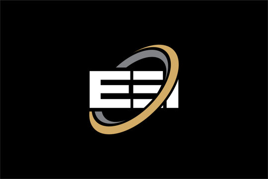 EEI creative letter logo design vector icon illustration