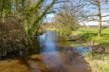 river in the countryside